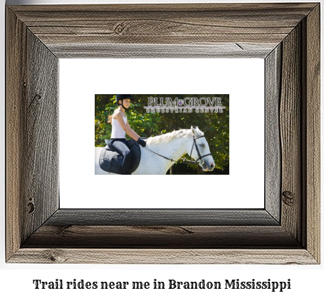 trail rides near me in Brandon, Mississippi